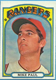 1972 Topps Baseball Cards      577     Mike Paul
